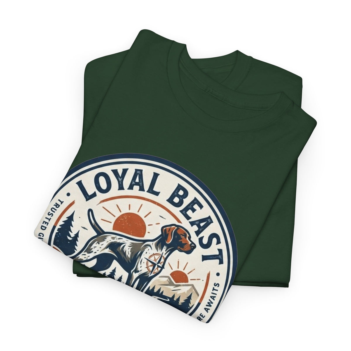 Loyal Beast Pointer Unisex Heavy Cotton Tee