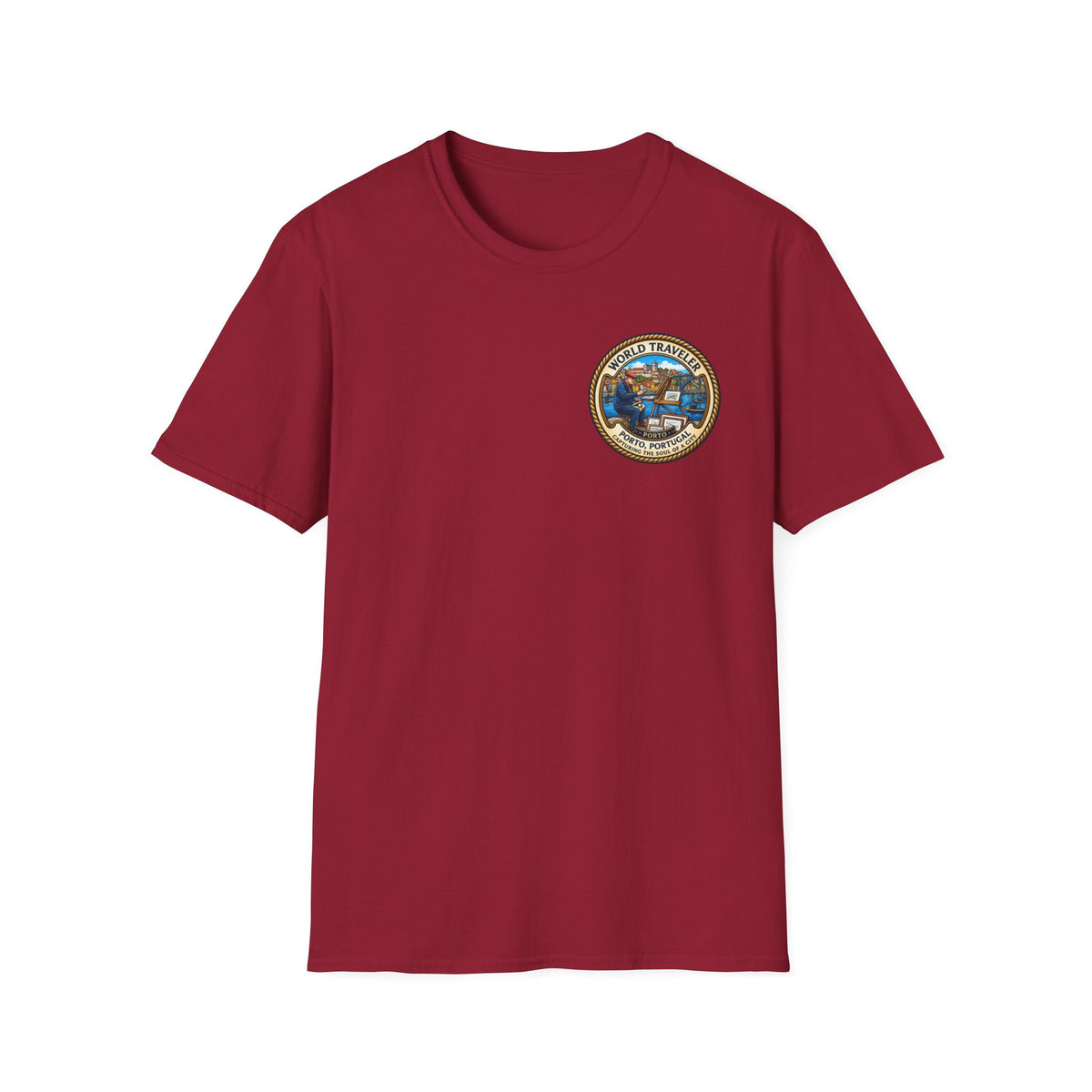 Porto, Portugal world Traveler Unisex Softstyle T-Shirt