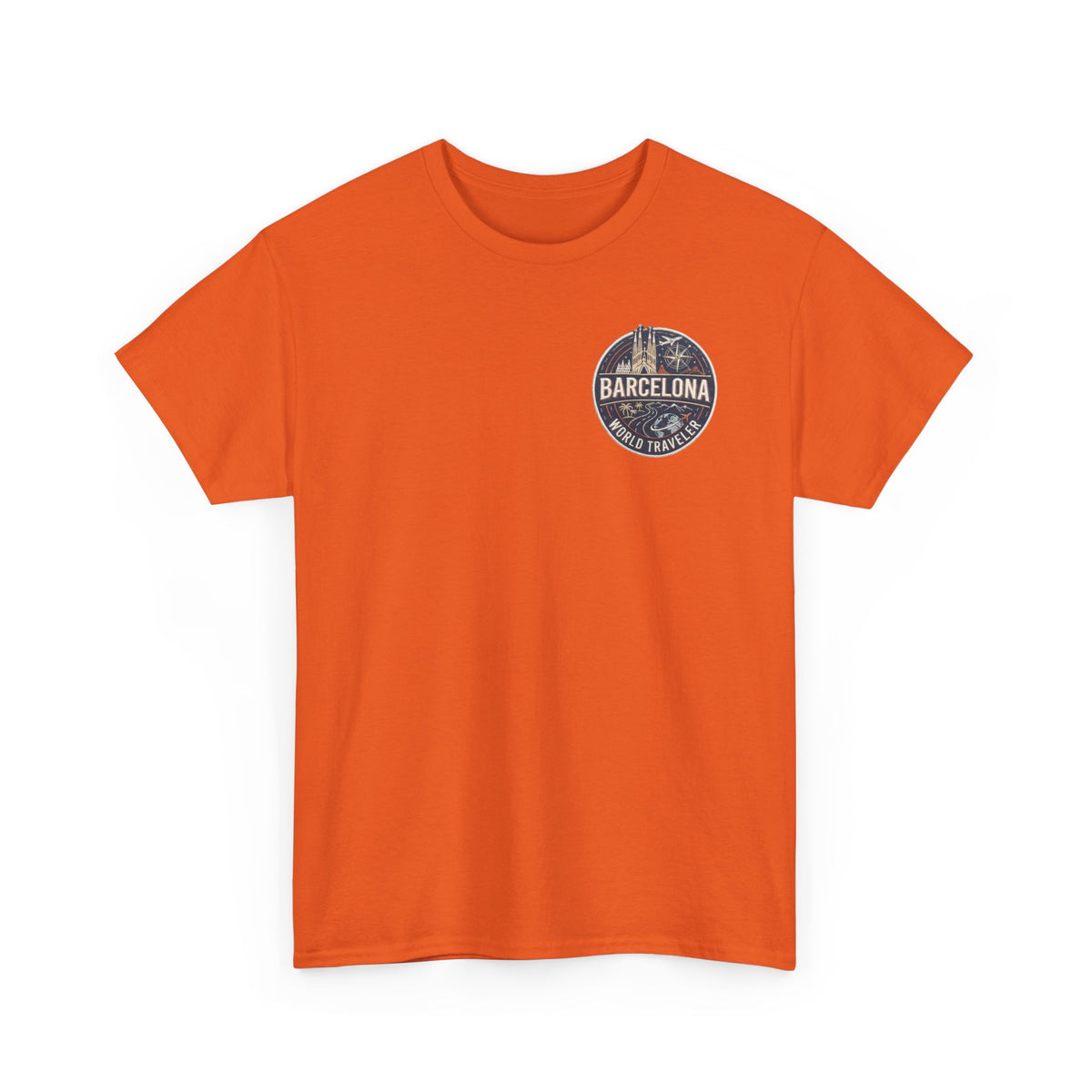 Barcelona World Traveler Unisex Heavy Cotton Tee